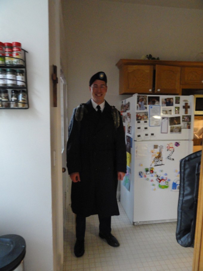 Doesn't he look spiffy?