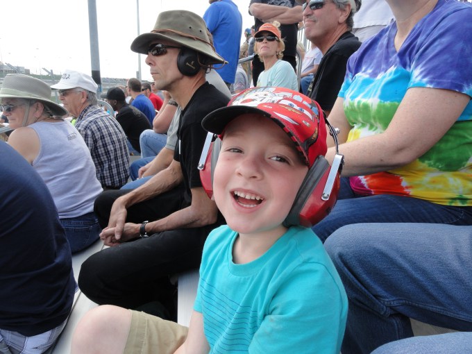 A fun daddy date to the racetrack!!!