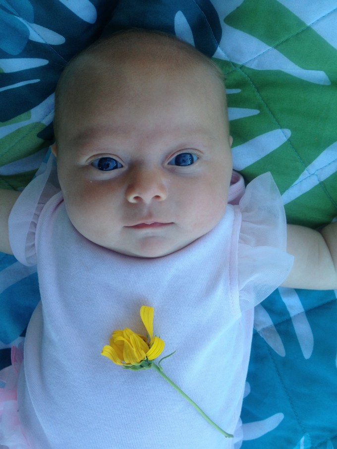 Emma at 2 months :-)